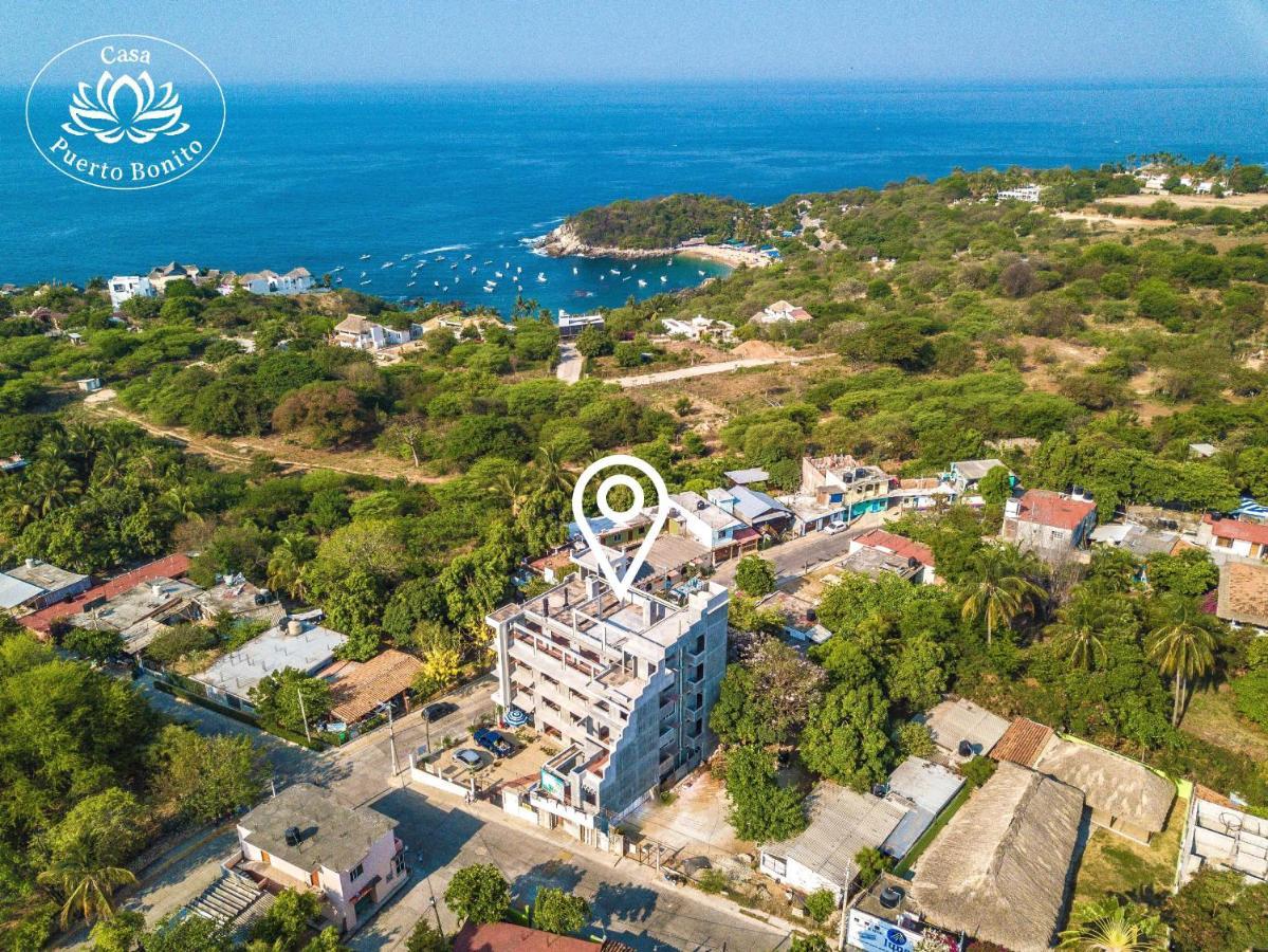 Casa Puerto Bonito & Private Coworking Hotel Пуерто Ескондидо Екстериор снимка