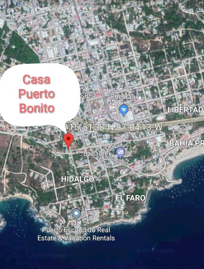 Casa Puerto Bonito & Private Coworking Hotel Пуерто Ескондидо Екстериор снимка