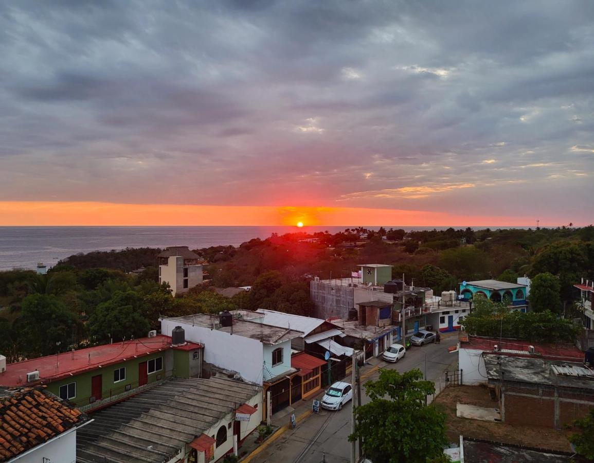 Casa Puerto Bonito & Private Coworking Hotel Пуерто Ескондидо Екстериор снимка